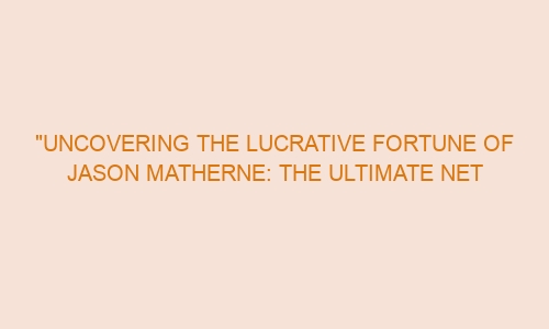 Unmasking The Fortune Tommy Cabrerizo S Net Worth Breakdown - l8g6kh2